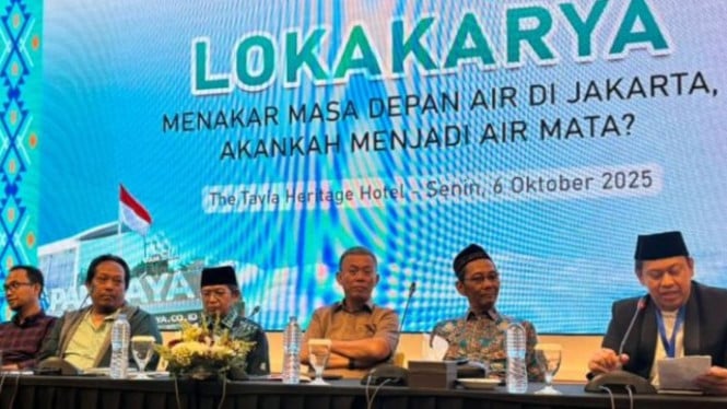 Lokakarya terkait 'Menakar Masa Depan Air di Jakarta'