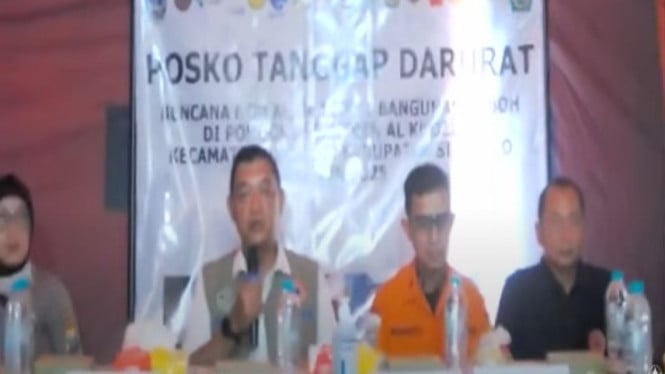 Deputi III Tanggap Darurat BNPB Mayjen Budi Irawan.