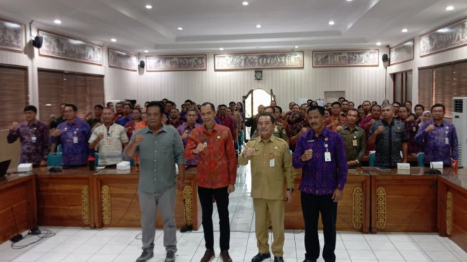 Kepala BSKDN Kemendagri Yusharto di Kabupaten Klungkung