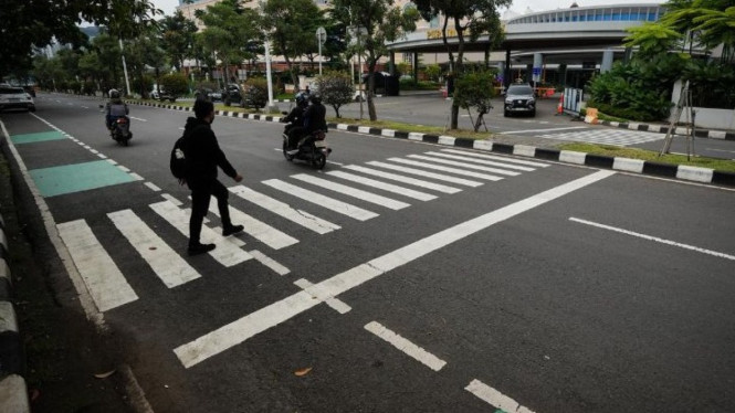 Dishub DKI bakal rekayasa lalin terkait pembangunan JPO di Kembangan.