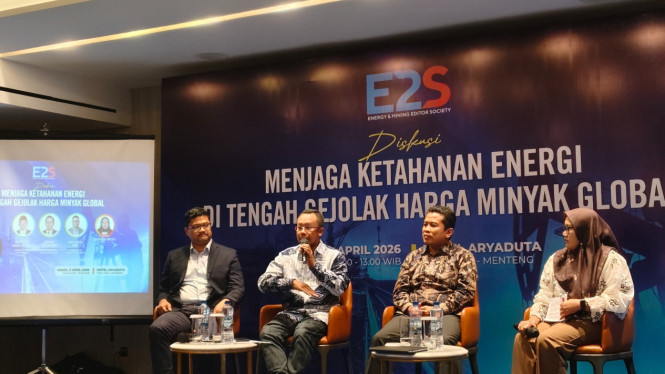 Diskusi E2S bertajuk 'Menjaga Ketahanan Energi Di Tengah Gejolak Harga Minyak Global'