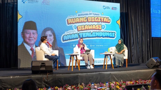 Diskusi Publik ‘Bersama PP TUNAS: Ruang Digital Diawasi, Anak Terlindungi’