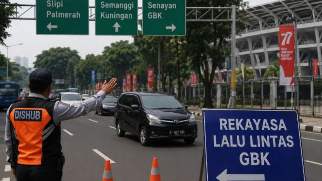 Ilustrasi rekayasa lalu lintas.