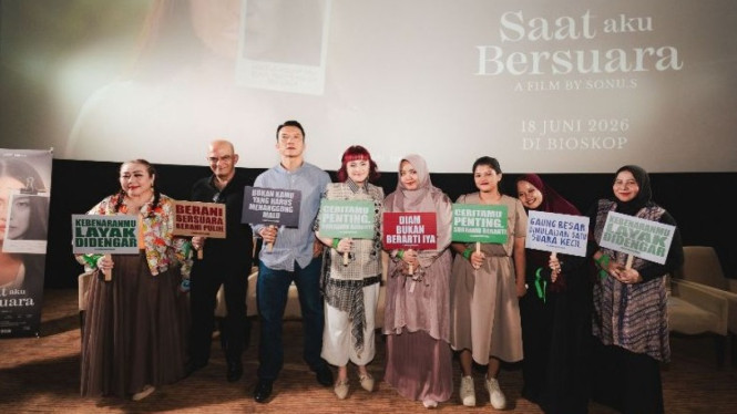 Film 'Saat Aku Bersuara' tayang di Bioskop mulai 18 Juni 2026.