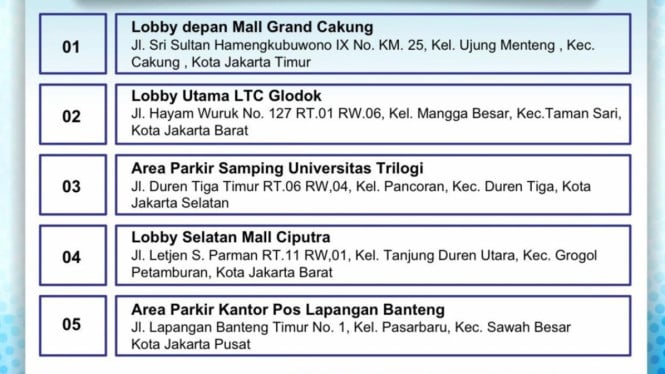 Pelayanan SIM Keliling Jumat 19 Juni 2026