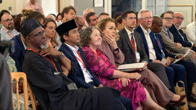 Menhut Raja Juli Antoni menghadiri sesi pembukaan tingkat tinggi Nature and Finance dalam rangka London Climate Action Week 2026 di London, Inggris