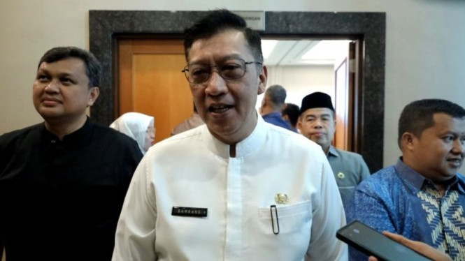 Sekretaris Daerah (Sekda) Kota Tangerang Selatan, Bambang Noertjahjo,