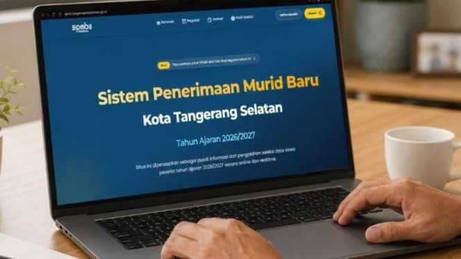 Ilustrasi Sistem Penerimaan Murid Baru di Kota Tangsel.