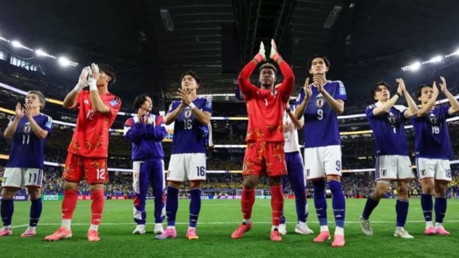 Timnas Jepang lolos ke 32 besar Piala Dunia 2026.