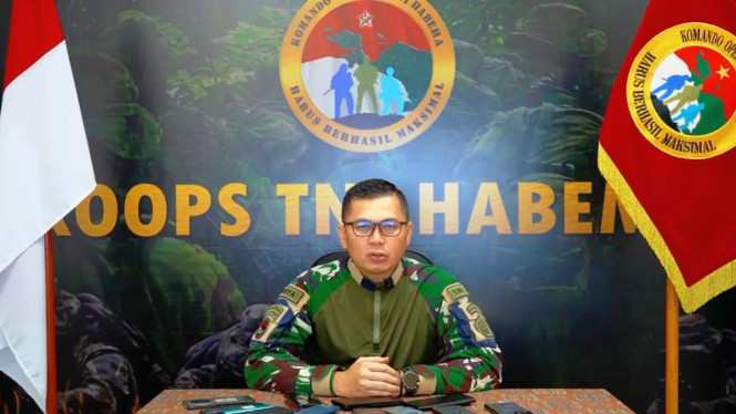 Kepala Penerangan Koops Habema TNI Letkol Inf M. Wirya Arthadiguna