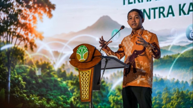 Menteri Kehutanan (Menhut) Raja Juli Antoni