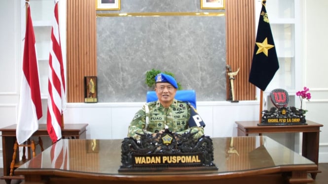 Wakil Komandan Pusat Polisi Militer Angkatan Laut (Wadanpuspomal), Laksma TNI Khoirul Fu’ad