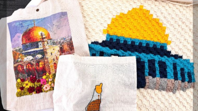 Gerakan Satu Rumah Satu Aqsa, Adara meluncurkan program Art & Craft for Palestine.