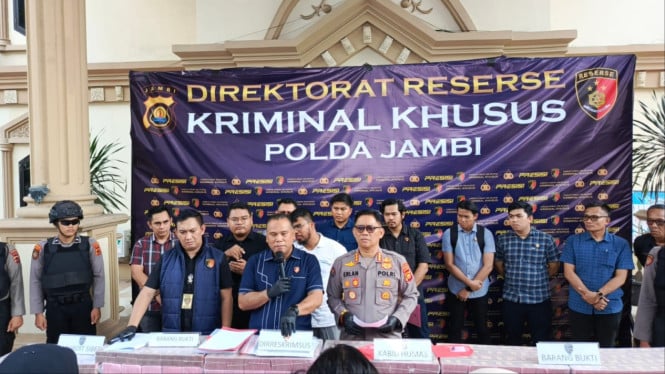 Dirreskrimsus Polda Jambi Bongkar Sindikat Bobol Bank