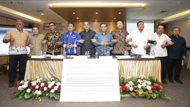 Pernyataan Sikap Mata Rantai Pertembakauan Nasional terkait Peraturan Pemerintah Nomor 28 Tahun 2024 dan peraturan turunannya di Jakarta.