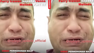 Viral Video Permintaan Maaf Ferry Irawan ke Venna Melinda