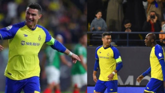 Cetak Quattrick saat Lawan Al Wehda, Ronaldo Bawa Al Nassr ke Puncak Klasemen