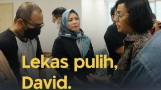 Setelah Sri Mulyani, Kini Rombongan GP Ansor dan PWNU Berkunjung ke David, Korban Penganiayaan Anak
