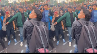 Anggap UU Cipta Kerja Bermasalah, Aktor Jefri Nichol Ikut Demo
