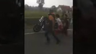 Jadi Tersangka, Pengendara Moge Tabrak Santri di Ciamis Mengaku Tidak Sadar Senggol Motor