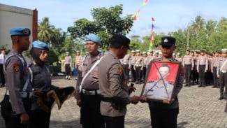 Bolos 18 Bulan, Seorang Perwira Polres Temanggung Resmi Dipecat Dengan Tidak Hormat