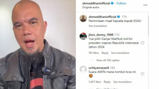 Kampanye saat Konser di Lingkungan Militer, Ahmad Dhani Minta Maaf