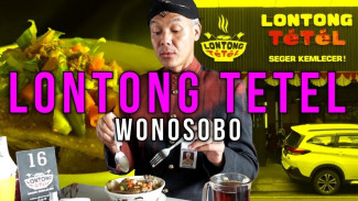 Lontong Tetel, Kuliner Khas Baru di Kota Dingin Wonosobo