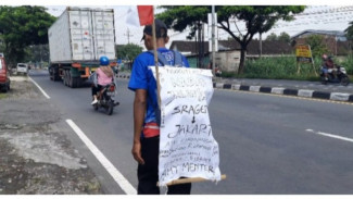 Prabowo-Gibran Menang Pilpres, Warga Sragen Ini Nazar Jalan Kaki ke Jakarta