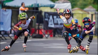 Atlet Cilik Asal Magelang Ini Borong Semua Medali Emas Kejuaraan Sepatu Roda