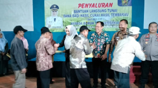 Ratusan Petani Tembakau di Pekalongan Dapat BLT Cukai Rokok