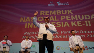 Mentan Bakar Semangat Ribuan Pemuda di Djakarta Theater