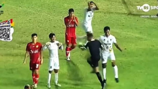 Wasit PON Aceh Kena Bogem Pemain Sulteng Bikin Erick Thohir 'Mendidih'