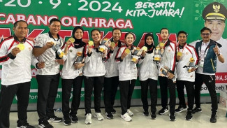 Jateng Geser Tuan Rumah Aceh di Peringkat 5 Perolehan Medali PON XXI