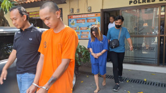 Pengantin Baru di Brebes Ditangkap Usai Kegep COD  Tembakau Sintetis, Bulan Madu Ambyar