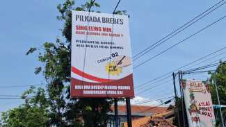 Baliho Ajakan Pilih Kotak Kosong di Pilkada Brebes Kian Marak, KPU: Tidak Ada Larangan
