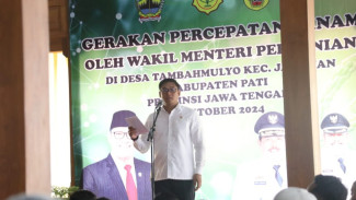 Tinjau Lahan Kering di Pati, Wamentan Sudaryono Berikan Solusi Ketersediaan Air Bagi Petani