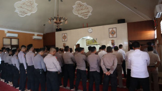 Jajaran Polres Boyolali Gelar Salat Gaib Wafatnya Kapolres AKBP Muhammad Yoga