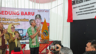 Senyum Siswa SMKN 1 Karangjambu Purbalingga Dibangunkan Pemprov Gedung Usai 16 Tahun Belajar Numpang