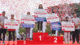 Sukses , Borobudur Marathon Bangkitkan Ekonomi Lokal