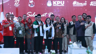 KPU Tetapkan Agustina-Iswar sebagai Pemenang Pilkada Kota Semarang 2024