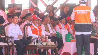 Wapres Gibran Pimpin Apel Siaga Baznas, Ingatkan Waspada Bencana