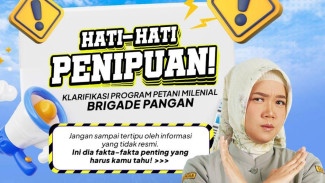 Waspadai Hoaks Tentang Brigade Pangan di Media Sosial
