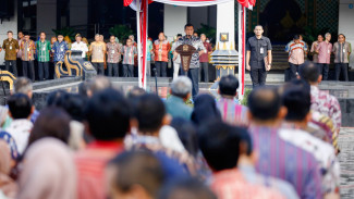 Halal Bihalal ASN, Ahmad Luthfi Tegaskan Larang Jual Beli Jabatan