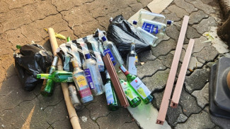 Waduh! Puluhan Botol Diduga Bom Molotov Ditemukan saat Peringatan Hari Buruh di Semarang