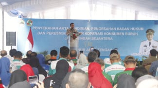 Momentum May Day, Ahmad Luthfi Berdayakan Buruh Melalui Koperasi