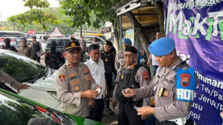 Satgas Samapta Sisir Pasar Dargo dan Karimata, Cegah Premanisme Berkedok Ormas