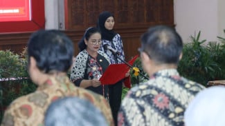 Lantik 126 Pejabat Eselon III dan IV, Agustina, Wali kota Semarang Tegaskan Tak Ada Sogok Menyogok