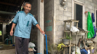 Bantuan SPAM Bikin Air Melimpah, Warga Desa Semringah