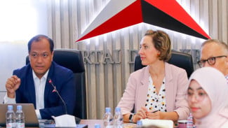 Terima Delegasi IRI, BRAINS Partai Demokrat Dorong Penguatan Demokrasi Berbasis Integritas