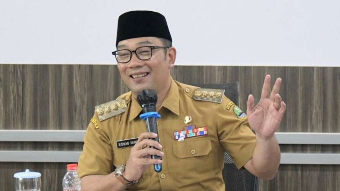 Gubernur Provinsi Jawa Barat Ridwan Kamil.